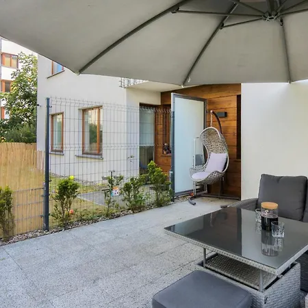 Studio Garnizon With Terrace & Parking 그단스크
